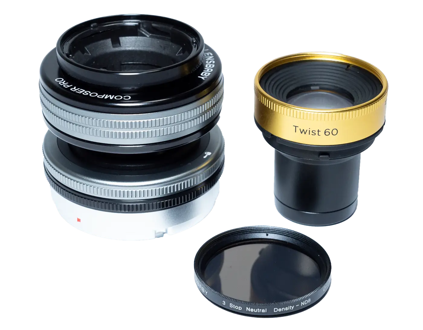 Lensbaby Composer Pro II met Twist 60 ND filter kit